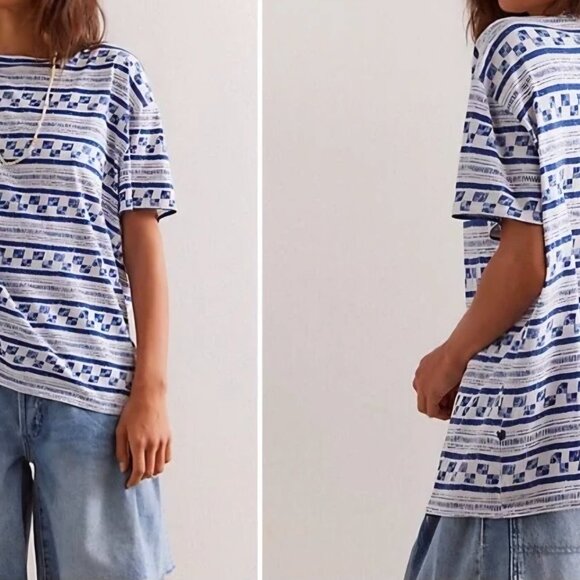 We The Free Nina Printed Tee Size S New with store tag - Picture 4 of 4